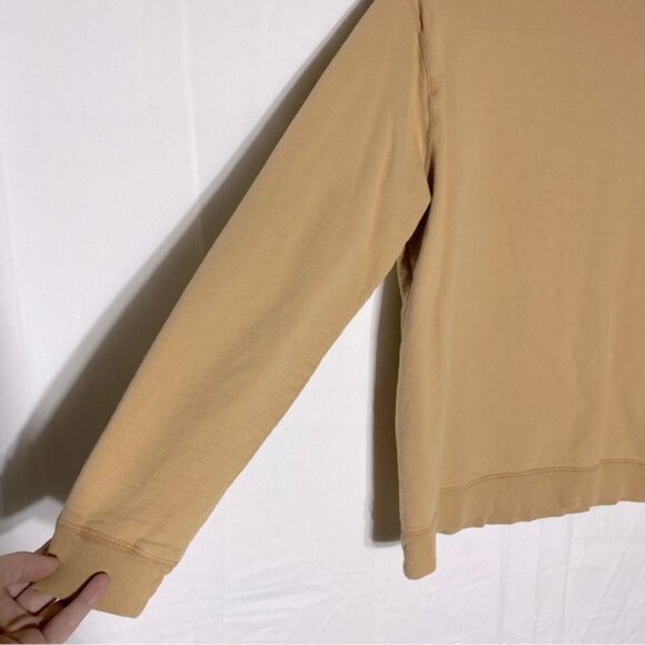 Vintage Wardrobe Essentials Yellow Embroidered BOCA Crew Neck Sweatshirt M - Picture 8 of 13